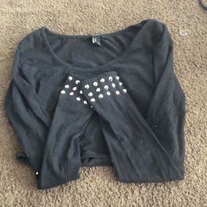 Beaded Crop Top